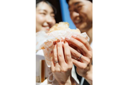 指輪のお写真も！