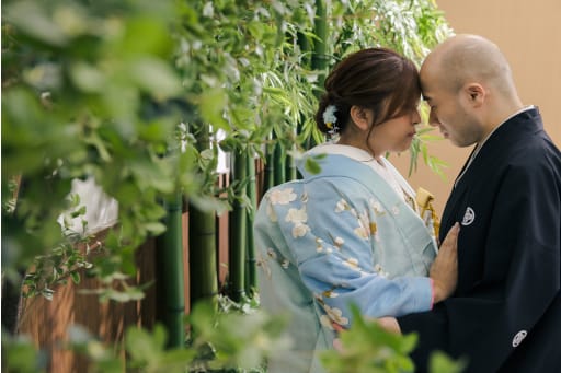 おでここっつんこ