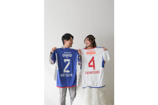 マリノスのユニフォームと！