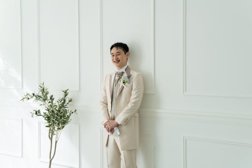 新郎様のソロショット