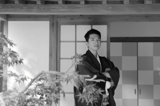 ご新郎様のソロショット