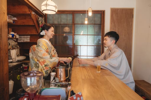 お二人の出会い・・とても素敵です♡