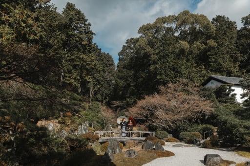 お次は金戒光明寺の庭園へ