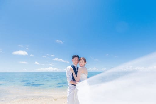 ビーチではSMILE