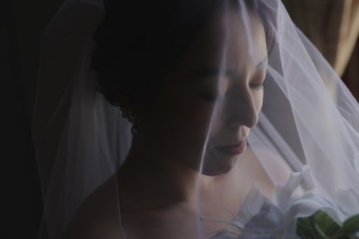 新婦様のベール
