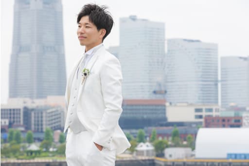 新郎様ソロカット