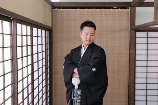 新郎様ソロショット