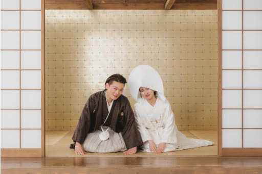 凛とした美しさが魅力の白無垢