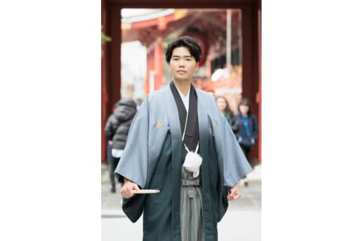 次はご新郎様のソロカット