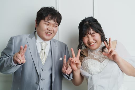 ラストはピースで！