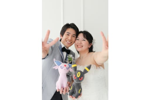 最後は思いっきりピースで！