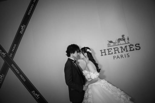 エルメス工事中ですが、雰囲気ありますね。