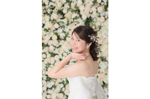 新婦様のソロカット