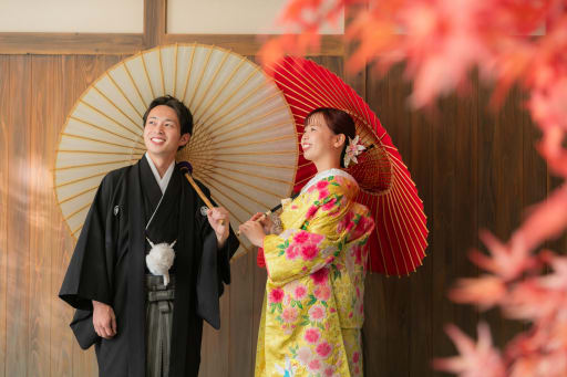 紅葉を入れて