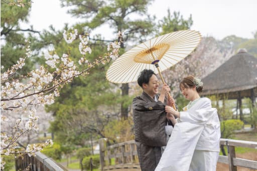 橋の上は強風！