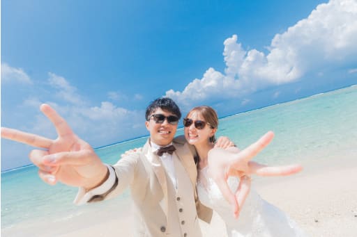 最後はピース！