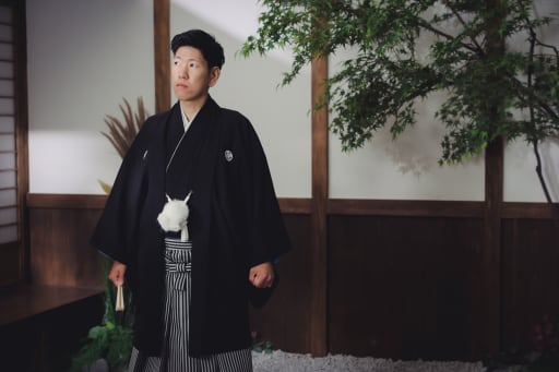 新郎さんソロショット