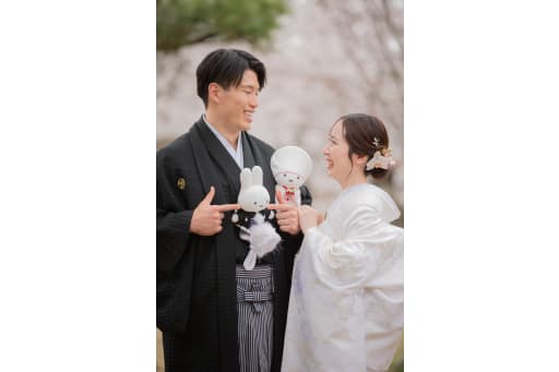  ラストはお二人のお姿にそっくりなミッフィーちゃんも登場☆