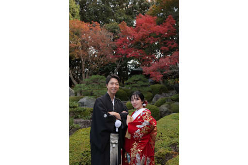嬉しそうな新郎さん