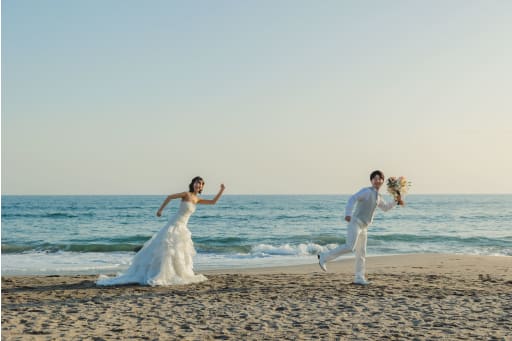 ランニングポーズ