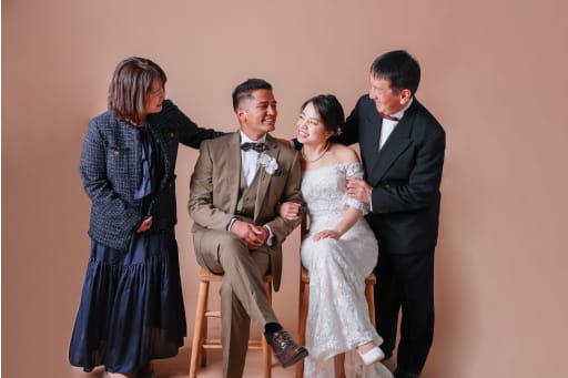 目線外しも素敵！