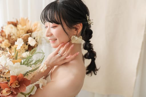 新婦様のソロカット