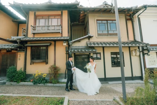 まずは八坂で洋装撮影