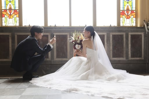 笑顔満点のお二人