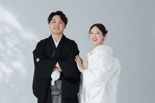 まずは白無垢から！