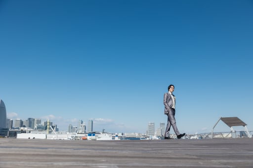 ソロカットも青空と一緒に