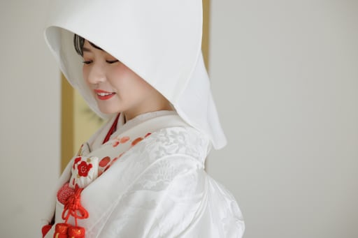 綿糸帽を使って