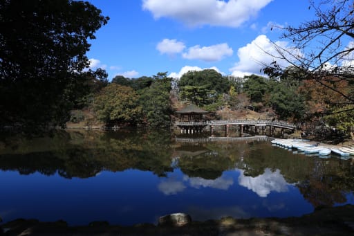 晴天の浮御堂！