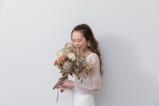 ご新婦様のソロショット