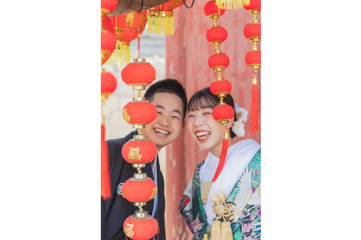 ランタンと一緒に