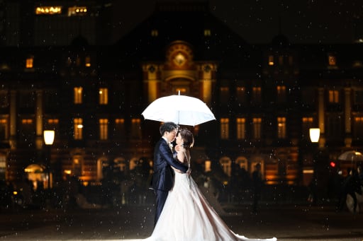 雨粒も味方にしちゃいます