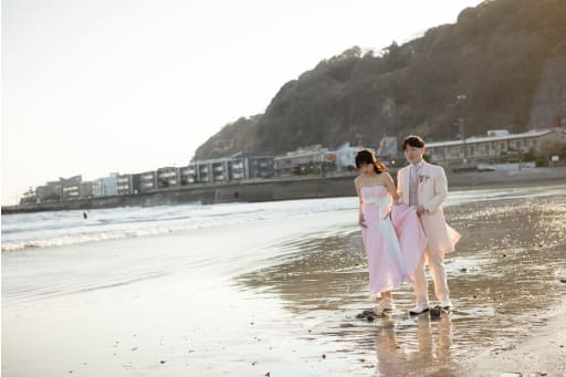 砂浜まで