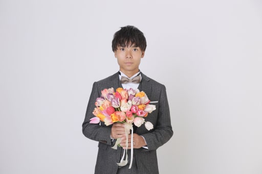 新郎様のソロショット