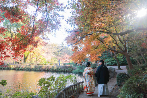 最後は後ろ姿で。