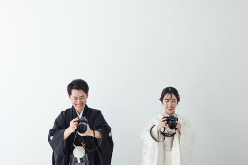 共通の趣味「カメラ」を添えて