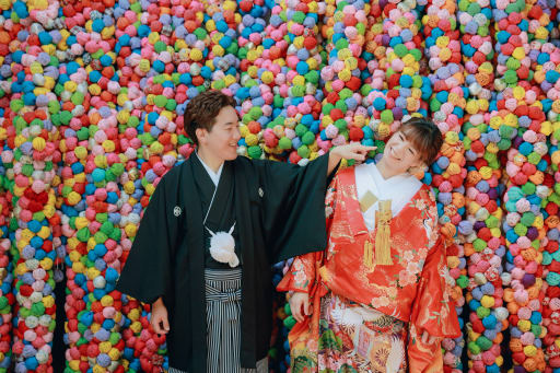 くくり猿の前で・・・