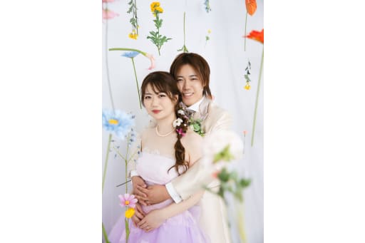 3着目はカラードレス