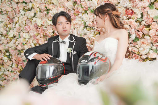 ご新郎様の表情