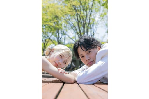 お二人で向かい合って