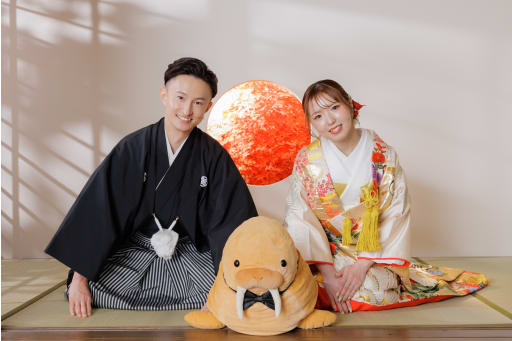 もちろん正座も撮ります📸