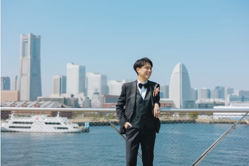 ご新郎様ソロショット