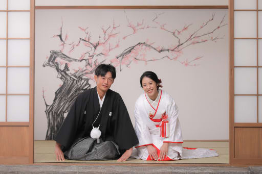 和装の定番ショット