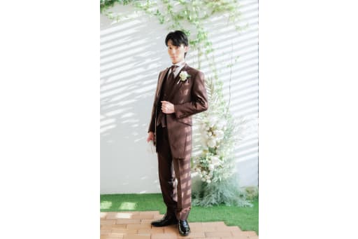 新郎様のソロカット