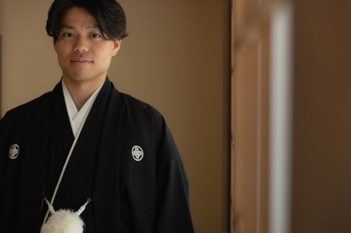 新郎様のソロショット