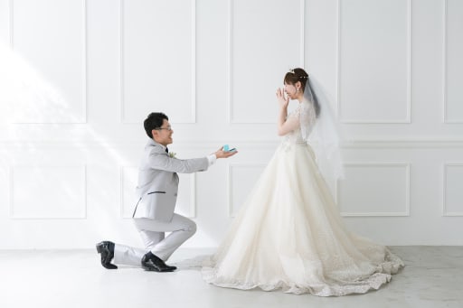 まずはプロポーズシーンから