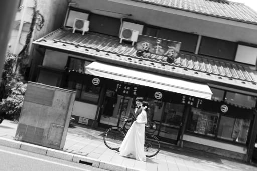 モノトーンでオシャレに